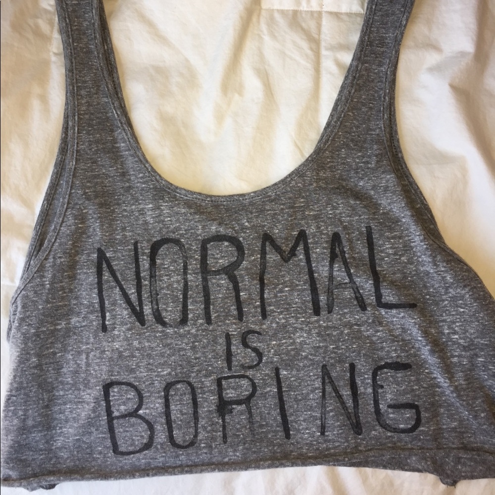 Forever 21 Graphic Crop Top